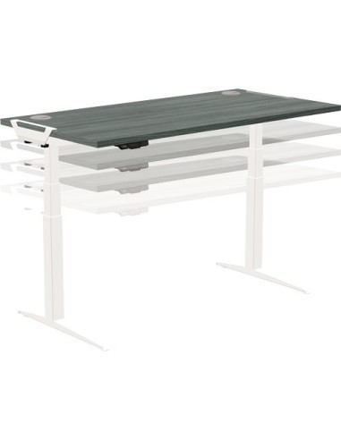 Estructura Metálica para Mesa Regulable en Altura Levado™ Blanca