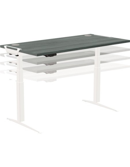 Estructura Metálica para Mesa Regulable en Altura Levado™ Blanca