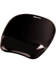 Reposamuñecas de Gel Crystal™ Negro