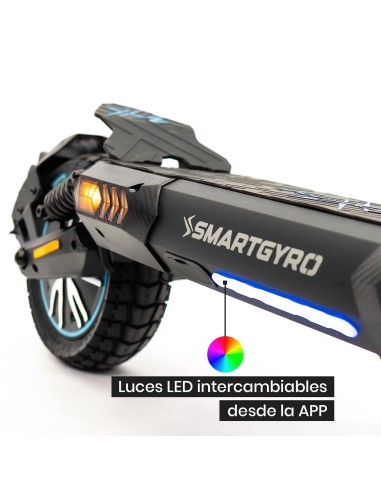 Patinete eléctrico smartGyro CROSSOVER DUAL MAX 2 LR Certificado