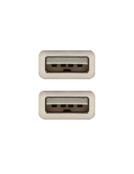 Nanocable CABLE USB 2.0, TIPO A/M-A/M, 1.0 M