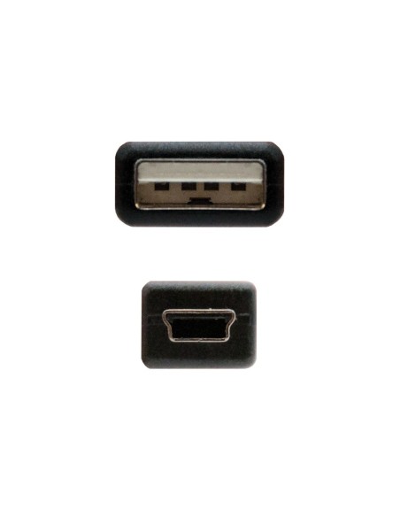 Nanocable CABLE USB 2.0, TIPO A/M-MINI USB 5PIN/M, 1.8 M