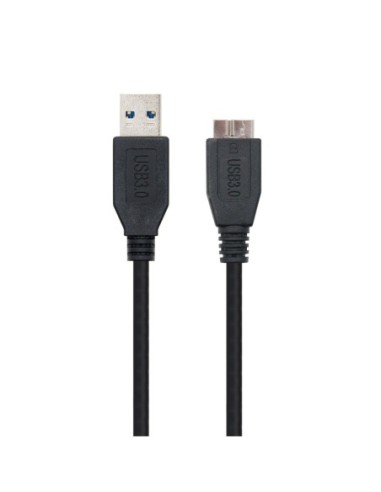 Nanocable CABLE USB 3.0, TIPO A/M-MICRO B/M, NEGRO, 2.0 M
